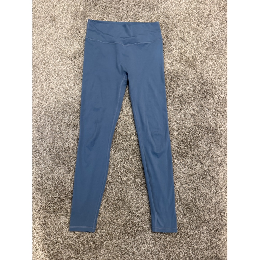 Form Womens High Waisted Activewear Leggings Dusty Blue Size Large Yoga Workout